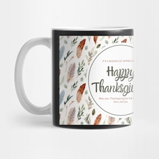 Happy Thanksgiving Card - 03 Mug